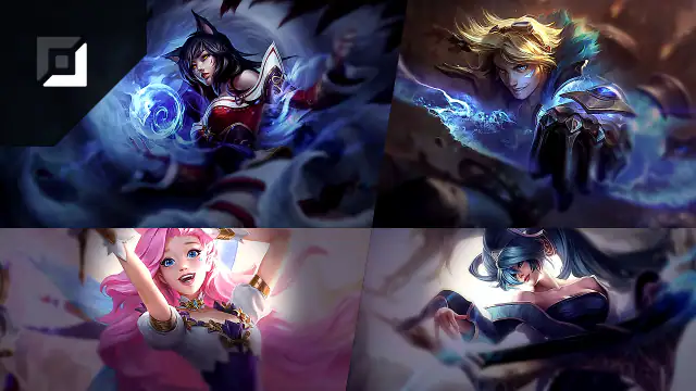 Ahri versus Ezreal