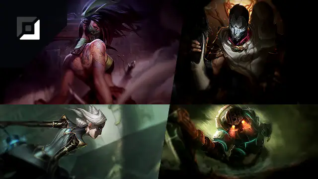 Akali versus Jhin