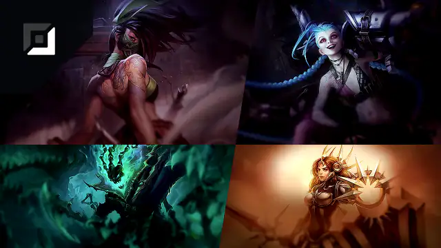 Akali versus Jinx