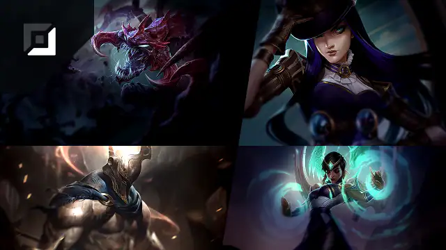 Cho'Gath versus Caitlyn