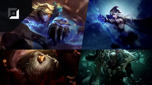 Ezreal versus Ashe