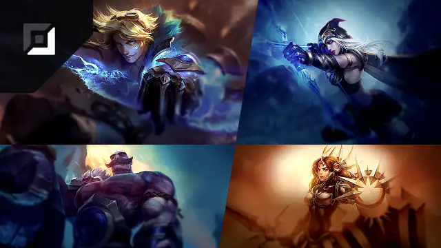 Ezreal versus Ashe