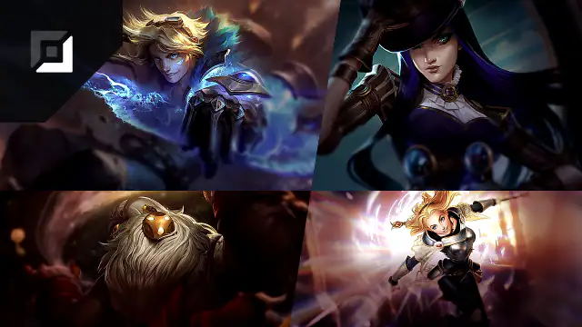 Ezreal versus Caitlyn