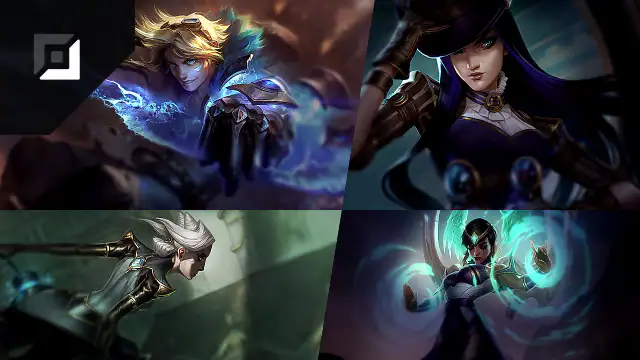 Ezreal versus Caitlyn