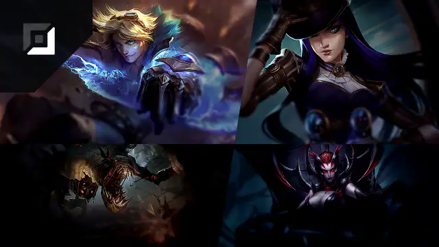 Ezreal versus Caitlyn
