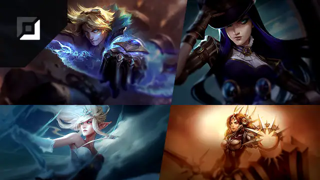 Ezreal versus Caitlyn