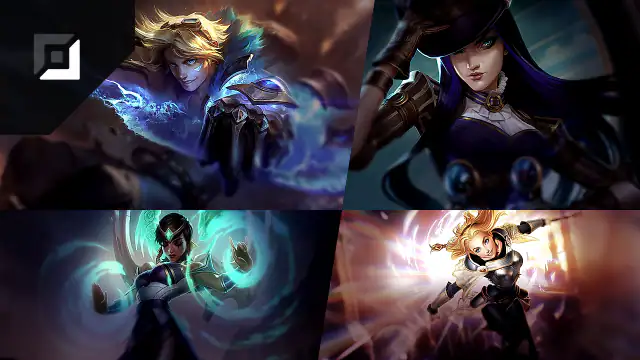 Ezreal versus Caitlyn