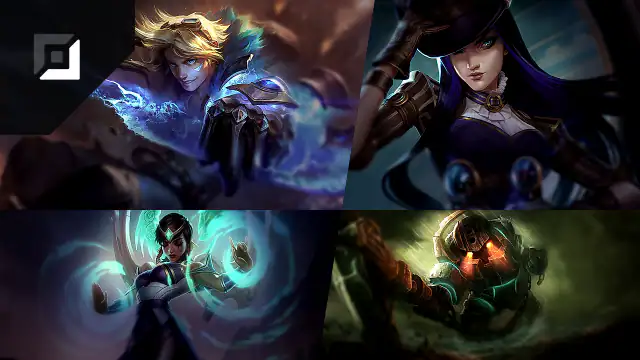 Ezreal versus Caitlyn