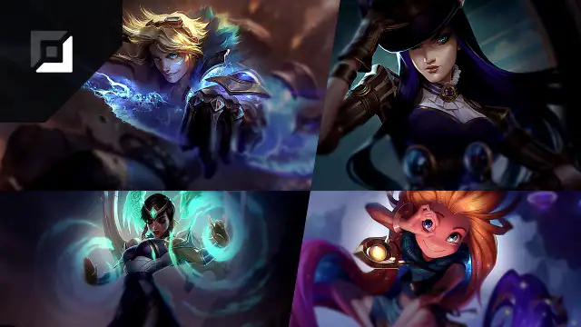 Ezreal versus Caitlyn