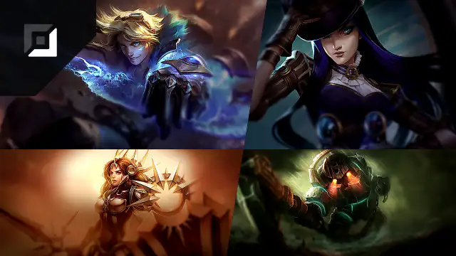 Ezreal versus Caitlyn