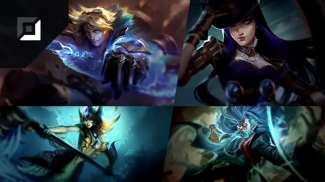 Ezreal versus Caitlyn