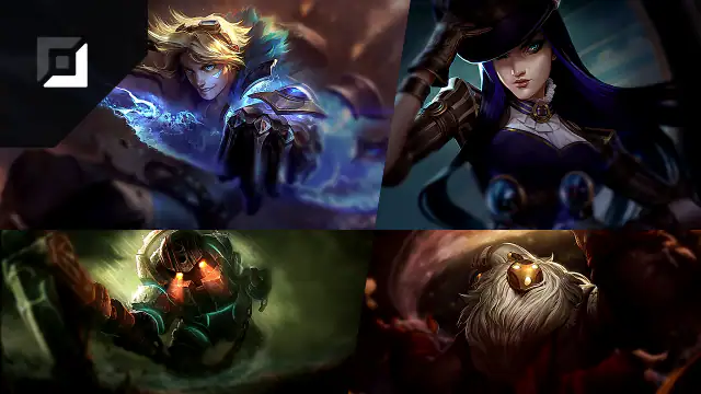 Ezreal versus Caitlyn