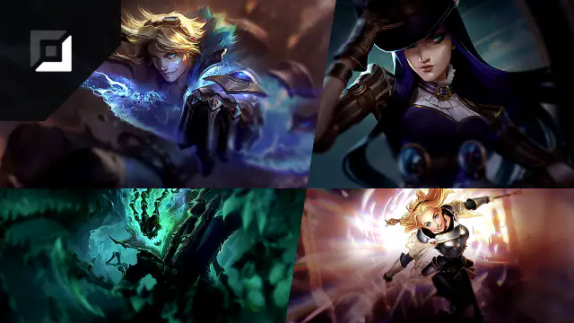 Ezreal versus Caitlyn