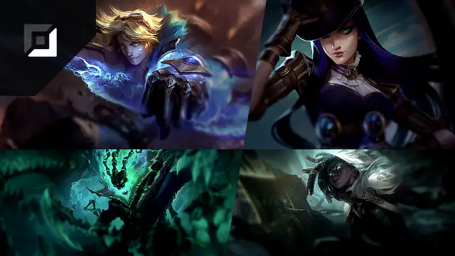 Ezreal versus Caitlyn