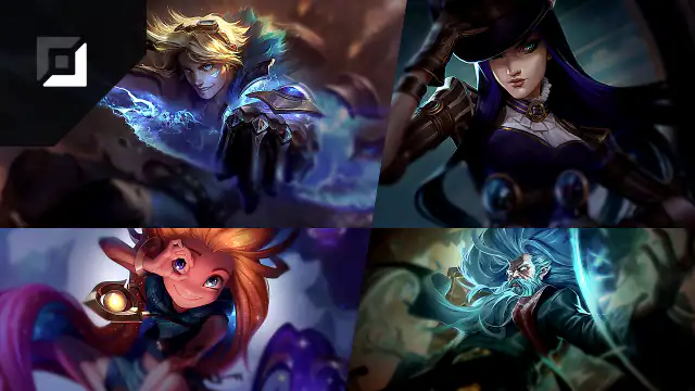 Ezreal versus Caitlyn