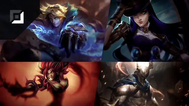 Ezreal versus Caitlyn