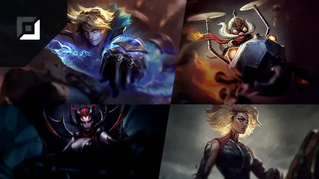Ezreal versus Corki