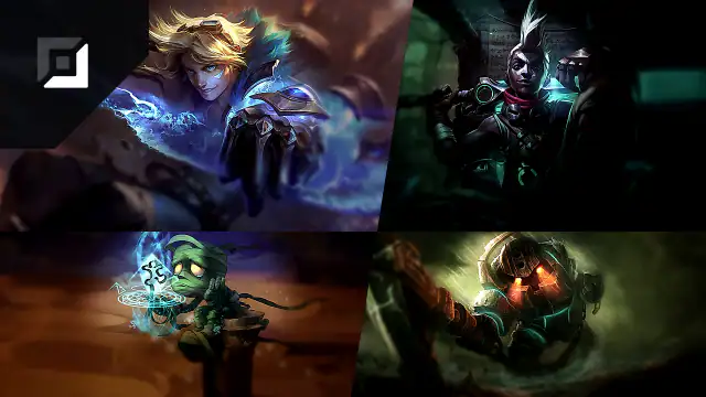 Ezreal versus Ekko