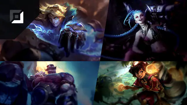 Ezreal versus Jinx