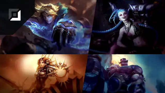 Ezreal versus Jinx