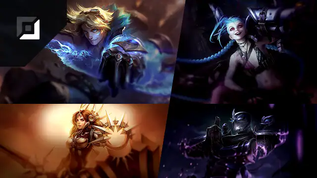 Ezreal versus Jinx