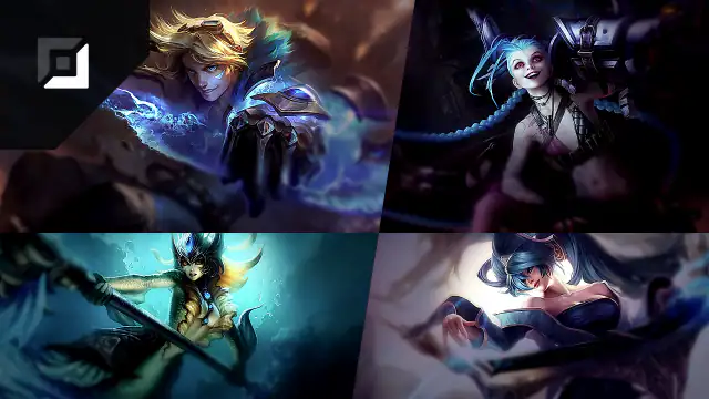 Ezreal versus Jinx