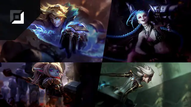 Ezreal versus Jinx