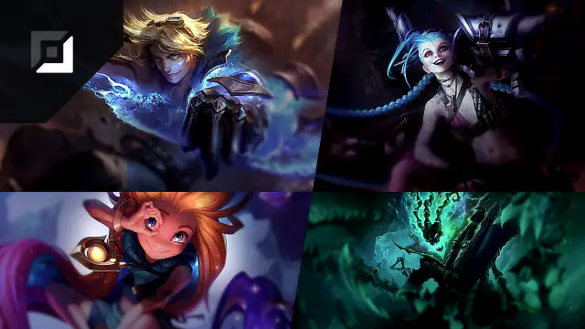 Ezreal versus Jinx