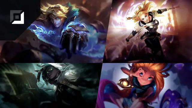 Ezreal versus Lux