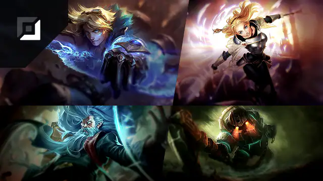 Ezreal versus Lux
