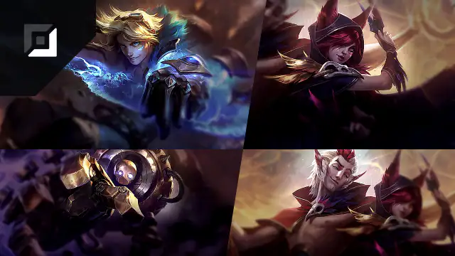 Ezreal versus Xayah