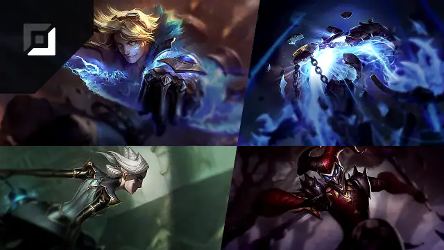 Ezreal versus Xerath