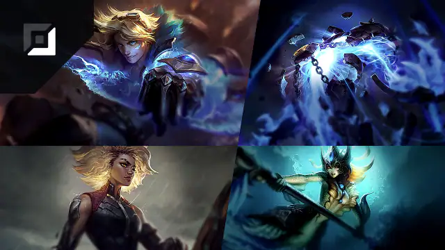 Ezreal versus Xerath