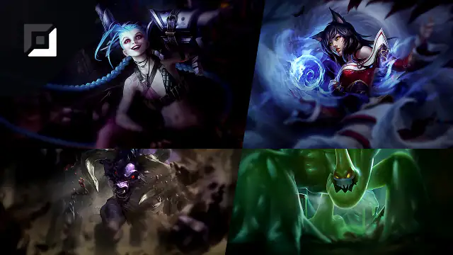 Jinx versus Ahri