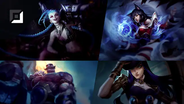Jinx versus Ahri