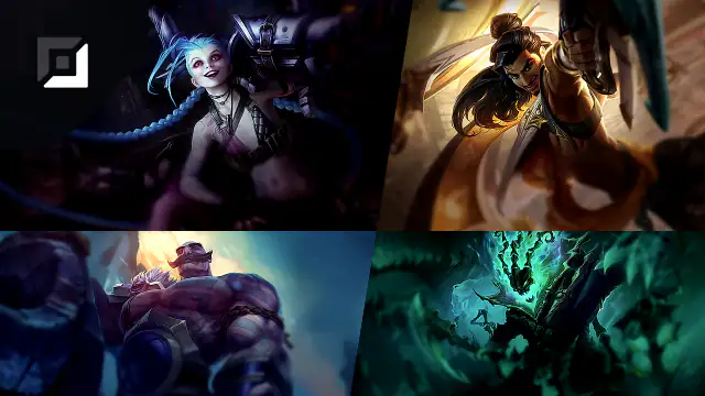 Jinx versus Akshan