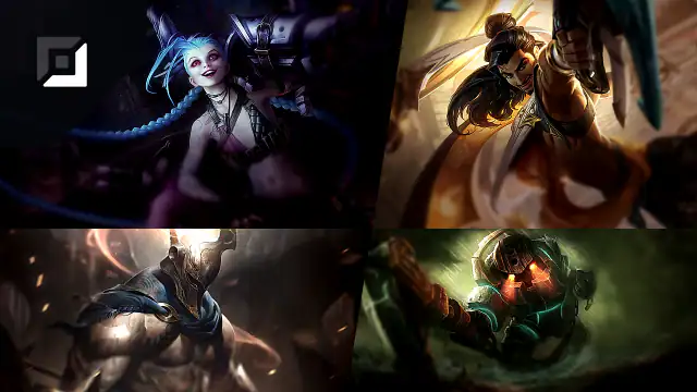 Jinx versus Akshan