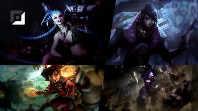 Jinx versus Aphelios