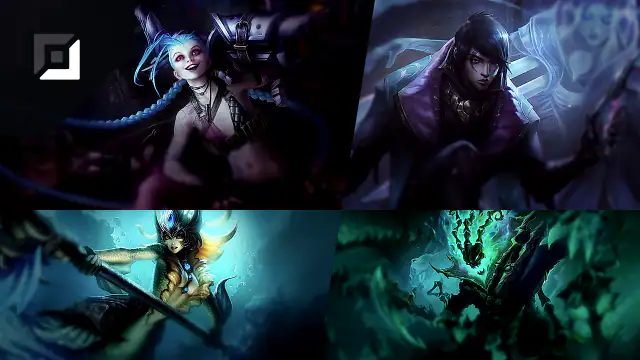 Jinx versus Aphelios
