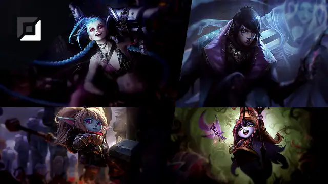Jinx versus Aphelios