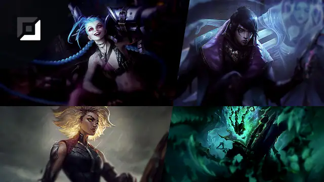 Jinx versus Aphelios