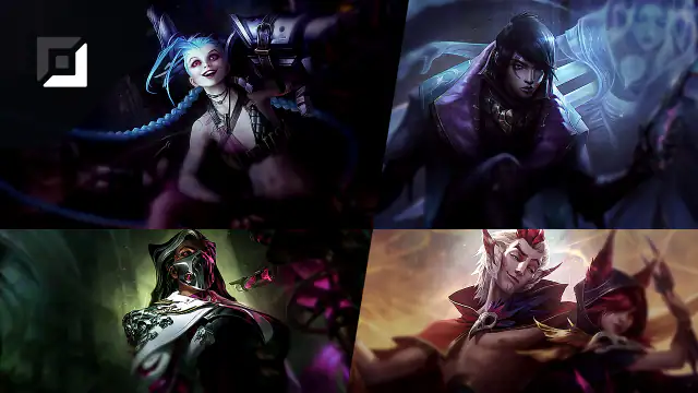 Jinx versus Aphelios