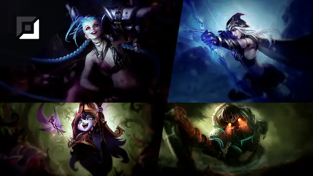 Jinx versus Ashe