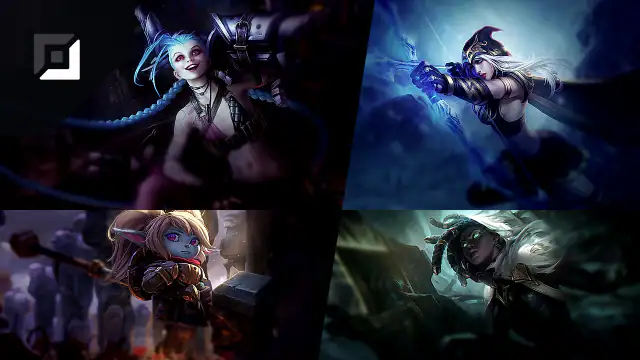 Jinx versus Ashe