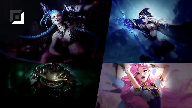 Jinx versus Ashe
