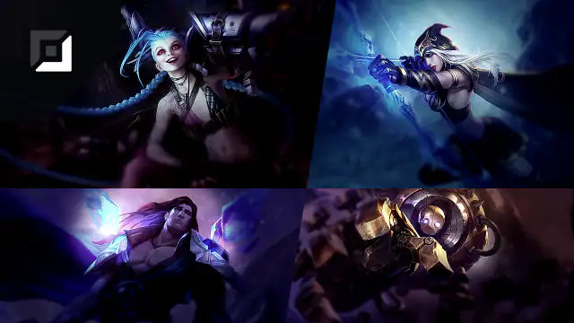 Jinx versus Ashe