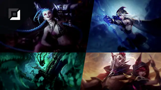Jinx versus Ashe
