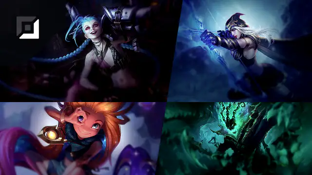 Jinx versus Ashe