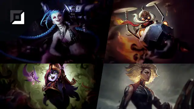 Jinx versus Corki