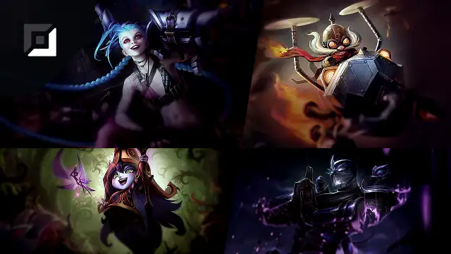 Jinx versus Corki